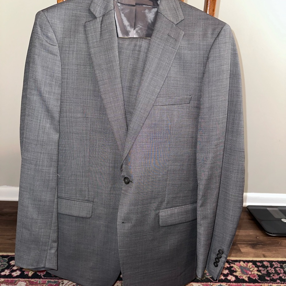 NEVER WORN Gray Calvin Klein Suit